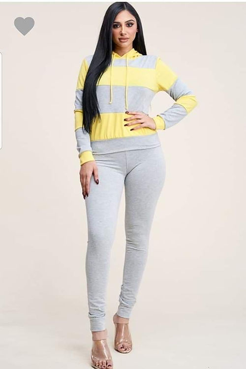 Tracksuit Hoodie Set